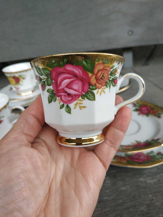 Кофейное трио тройка Германия Бавария Винтаж Фарфор