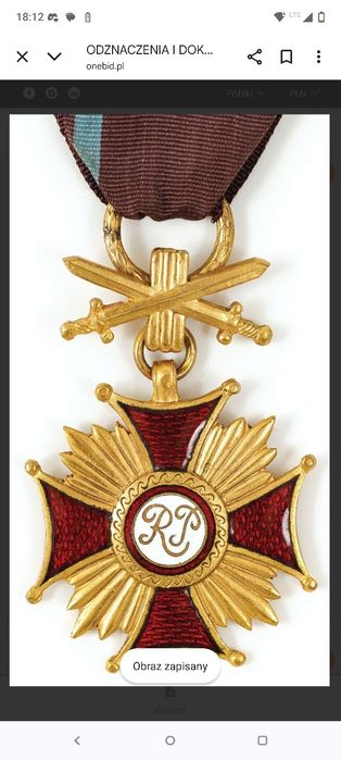 Odznaczenia i dokumenty Zygmunta Kłonieckiego WWII Pół ceny aukcyjnej