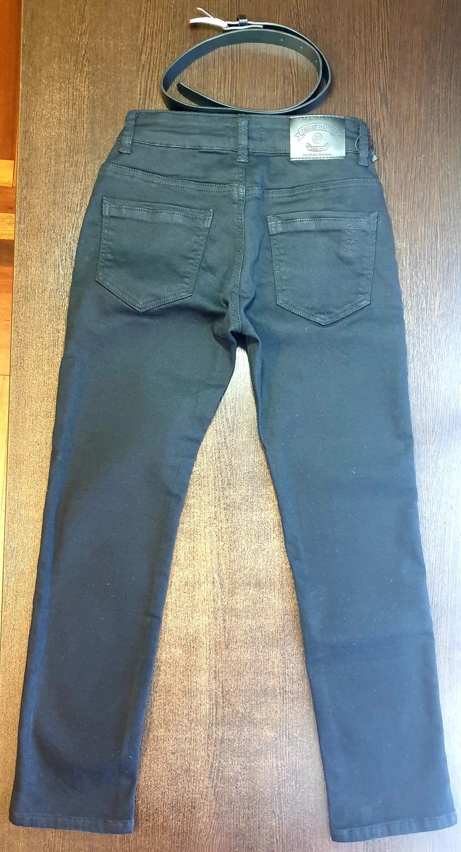 Джинси шкільні чорні Denim Resser на зріст 136-146 см