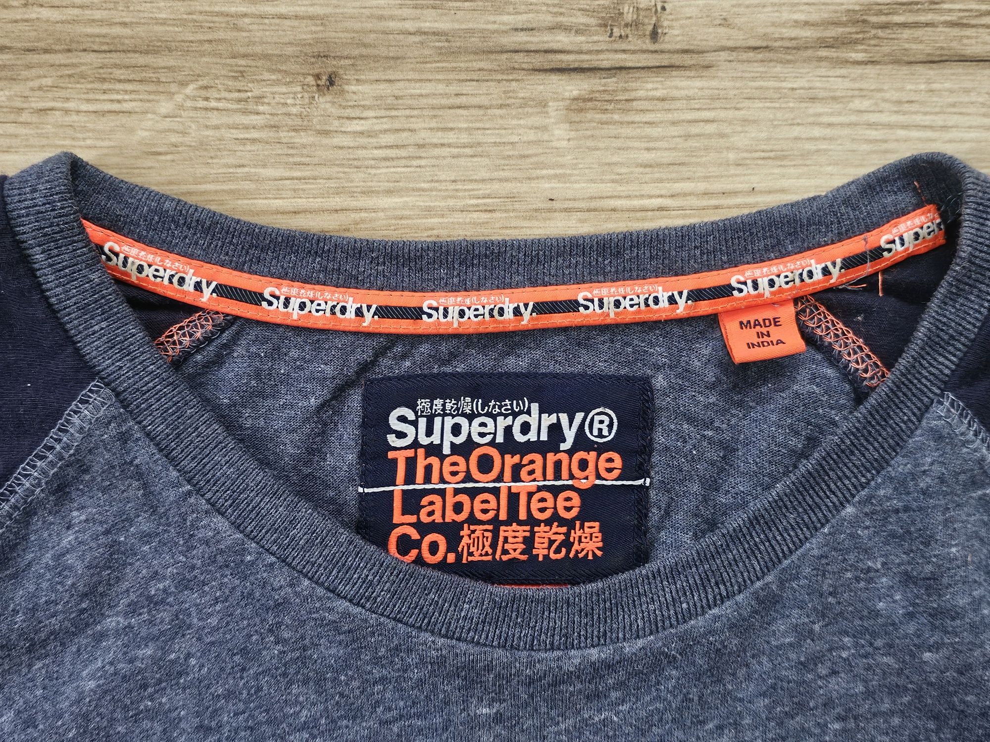 koszulka t-shirt SUPERDRY Japan Orange Label Tee r. XL - okazja