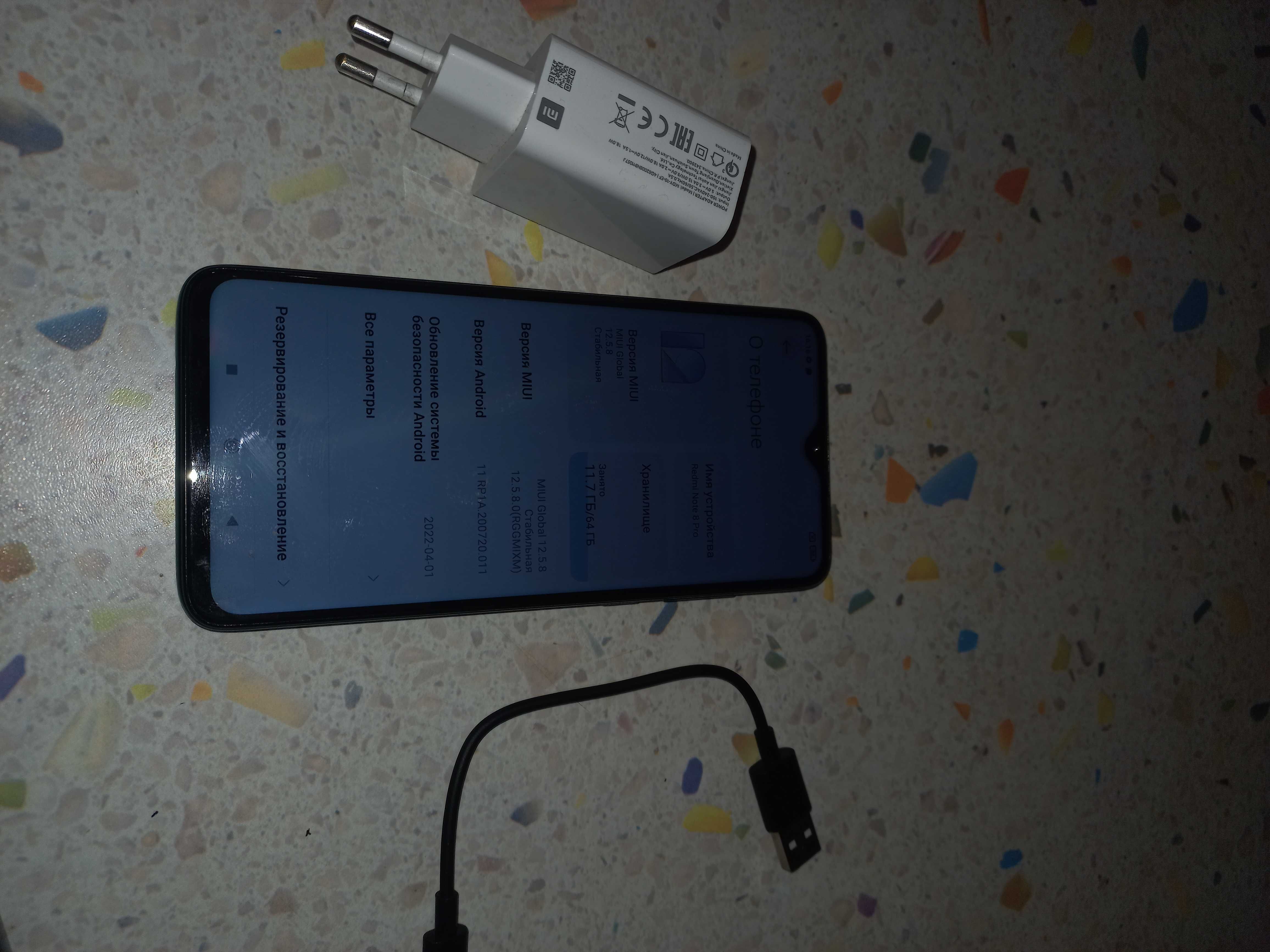 Смартфон Xiaomi Redmi Note 8 Pro 6/64GB Green Global Rom Refurbished