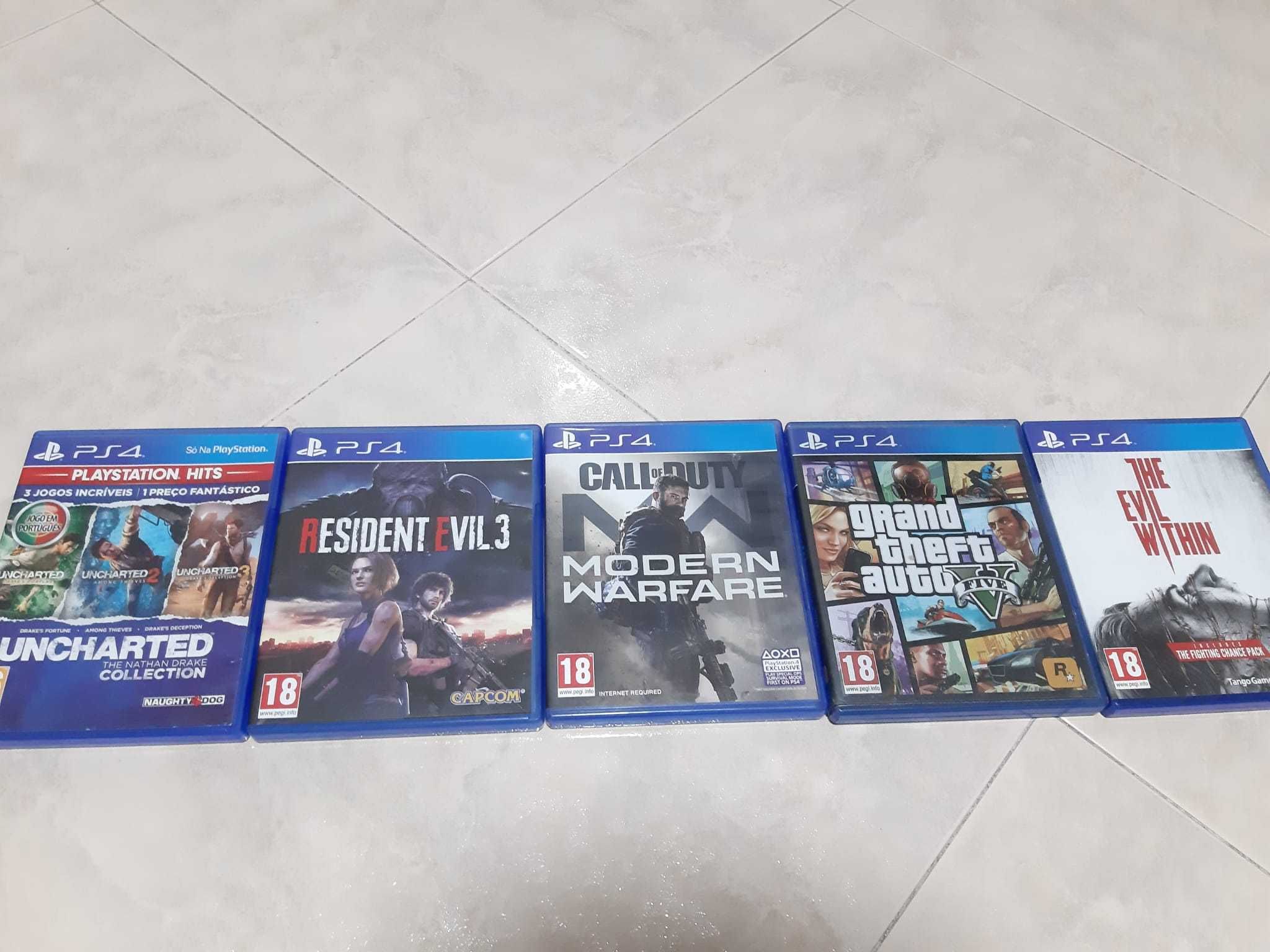Jogos PS4 - 15 euros cada