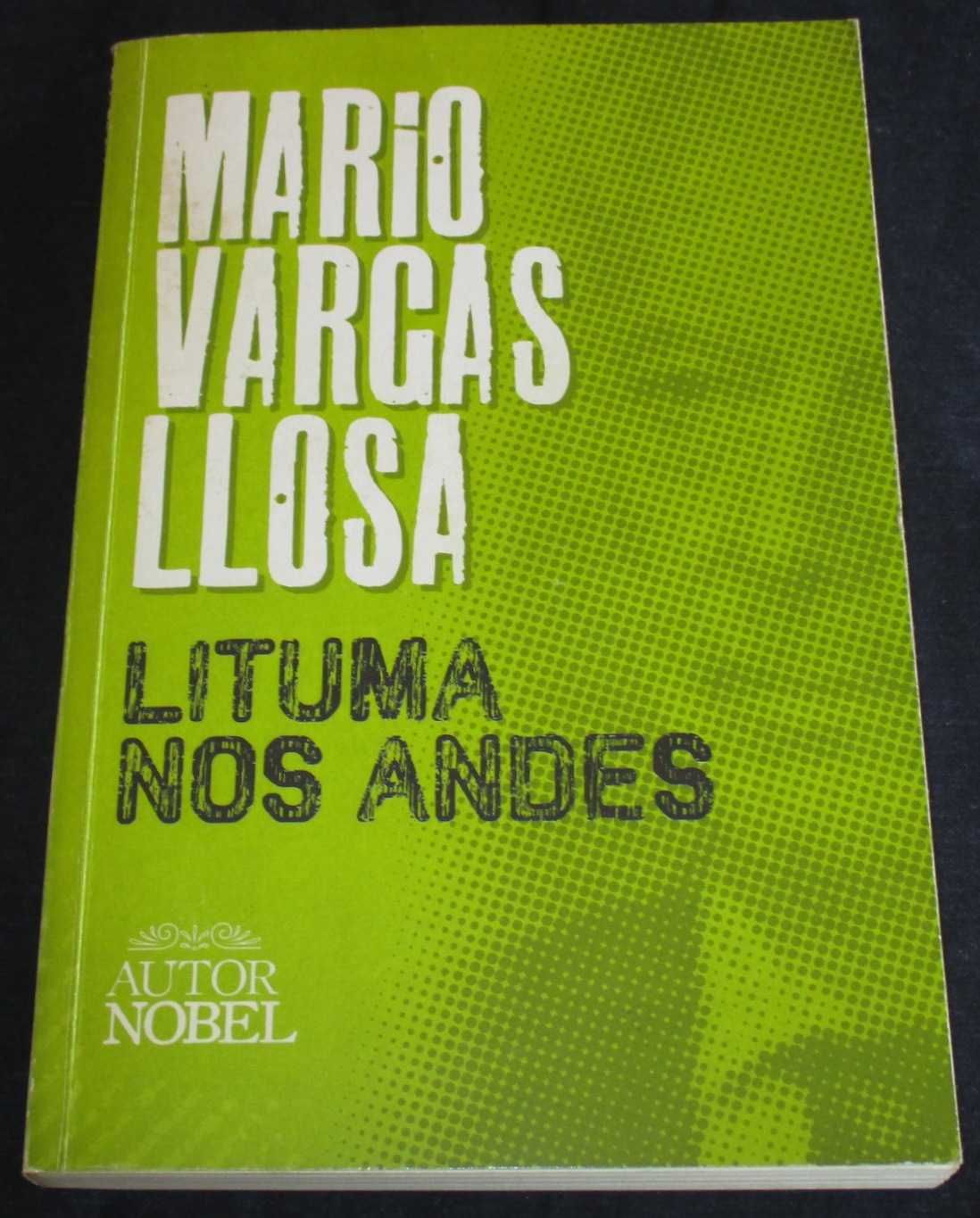 Livro Lituma nos Andes Mario Vargas Llosa Nobel