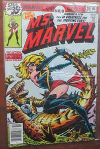 1978 - Ms. Marvel #20 - 1º fato preto - comic Chris Claremont