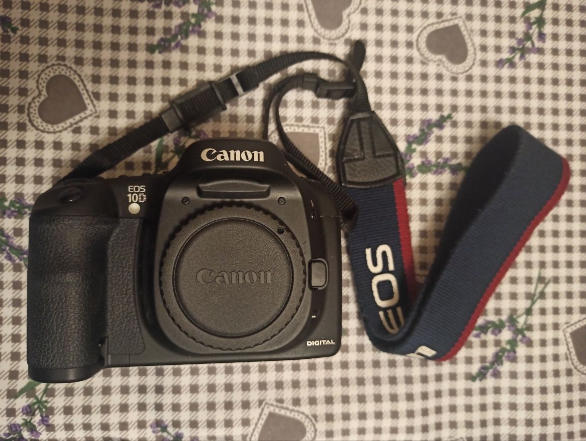 Corpo Canon EOS 10D (+equipamento)