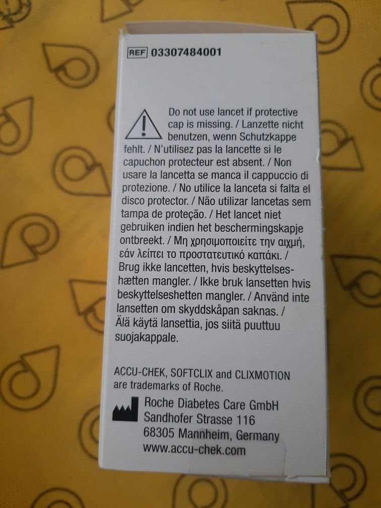 Ланцети accu chek softclix