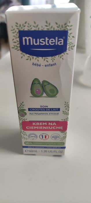 Mustela krem na ciemieniuche nowy