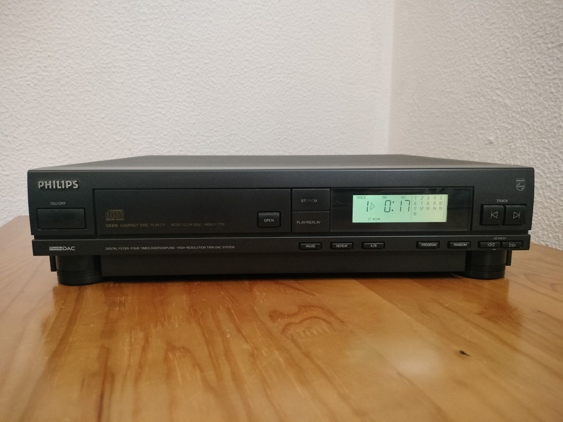 Leitor CDs Philips CD 210