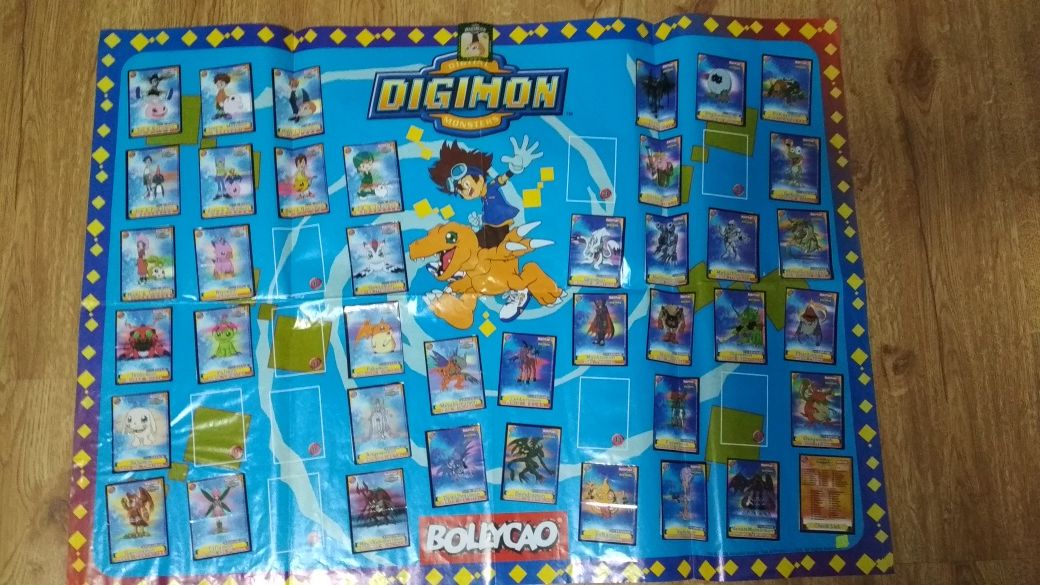 Caderneta Digimon (Bollycao)