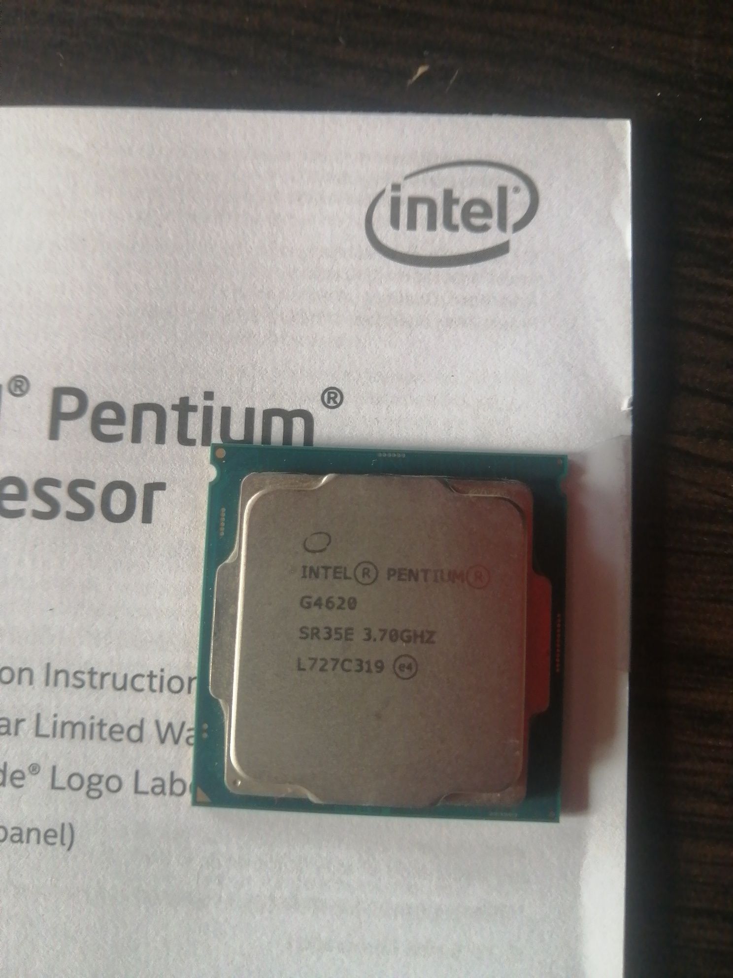 Процесор Intel Pentium Gold G4620 3.7GHz/8GT/s/3MB