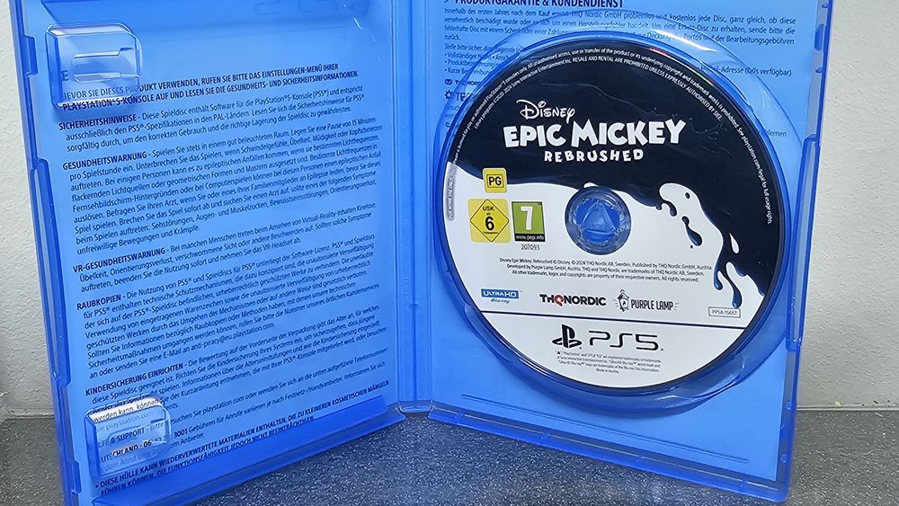 Disney Epic Mickey Rebrushed PS5 PlayStation 5