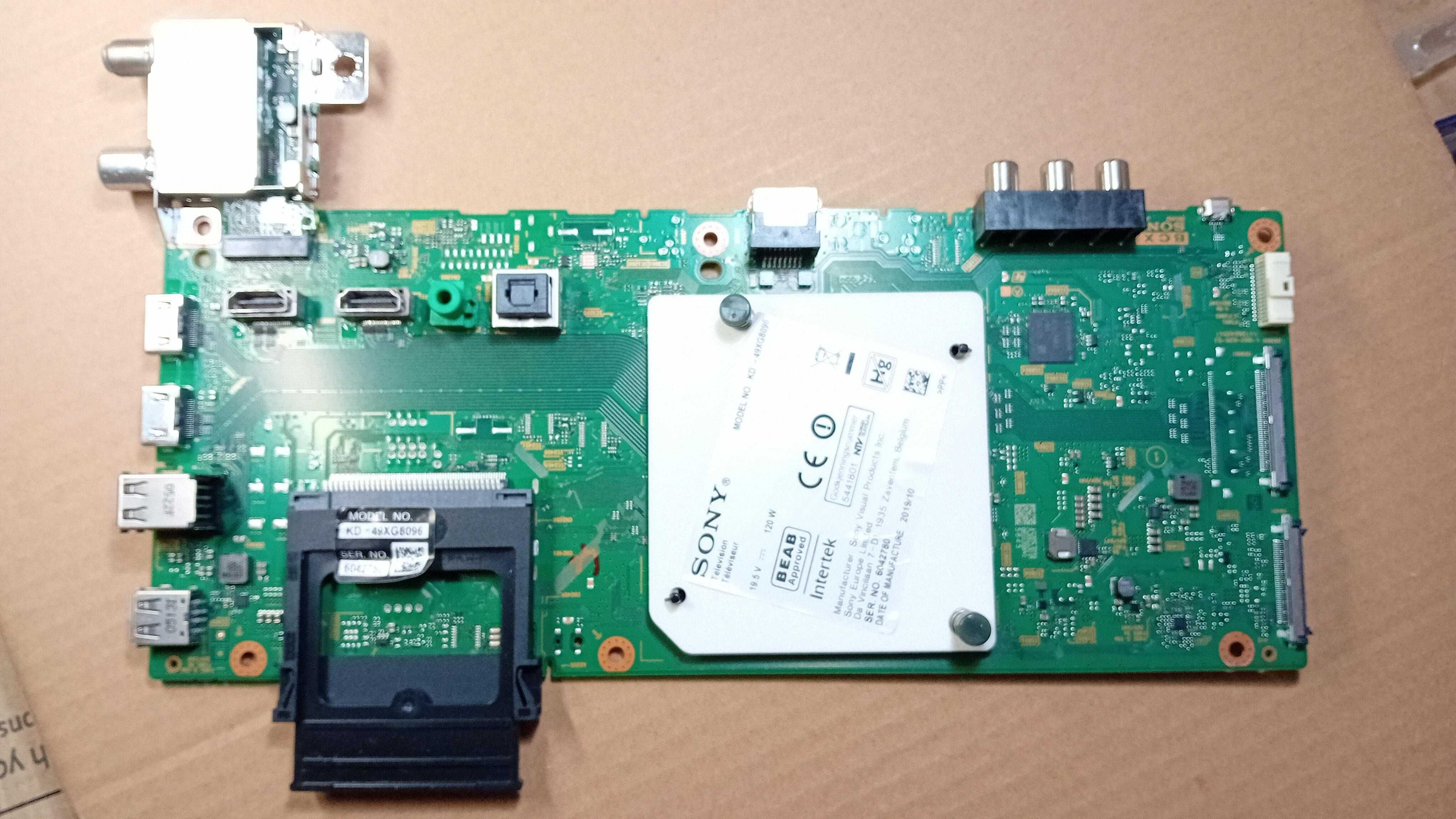 placa vidio tv SONY  49xg8096