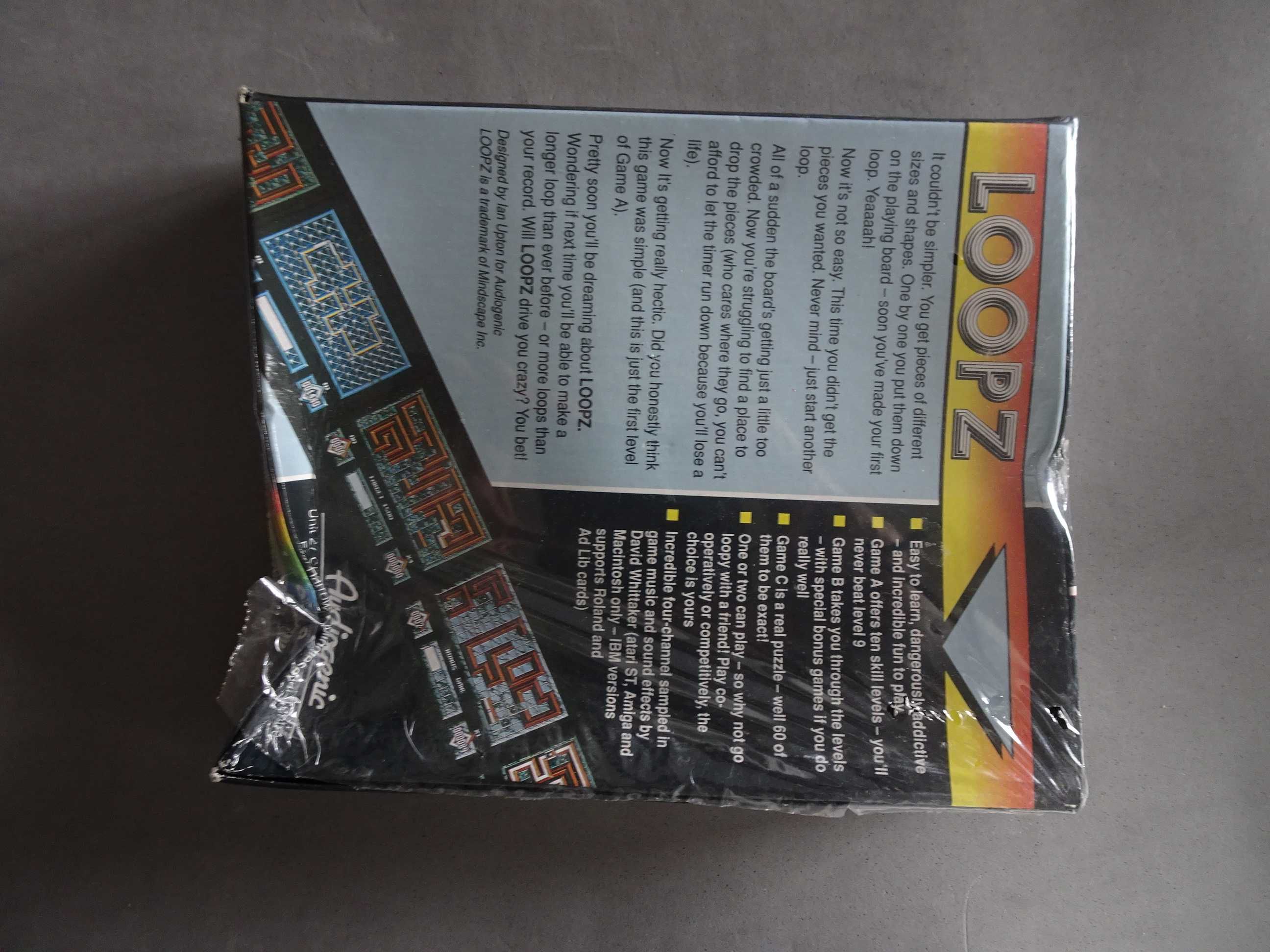 Jogo The Loopz Collection - Spectrum & Amstrad Tape - Selado