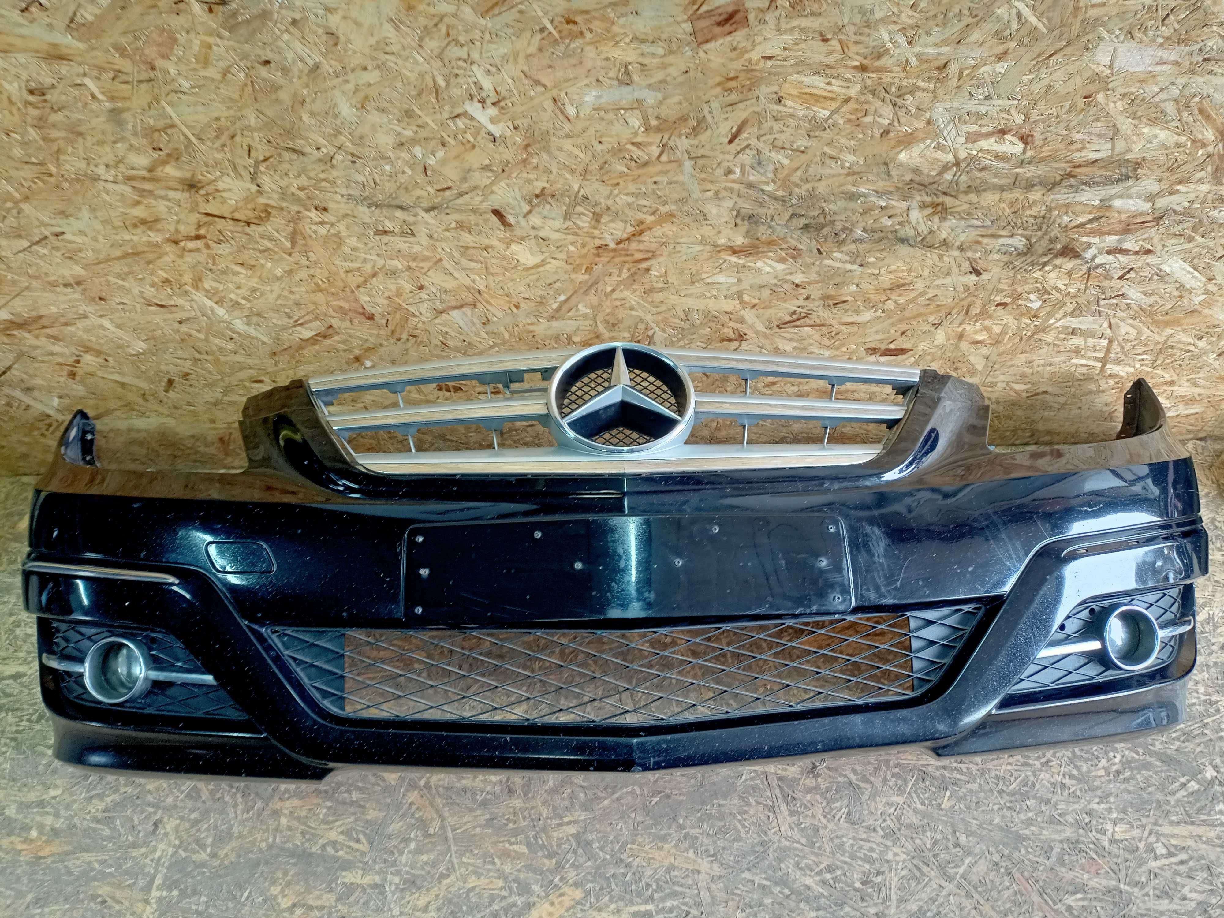 Mercedes W245 B-klasa FL lift zderzak przód przedni kolor 696 czarny