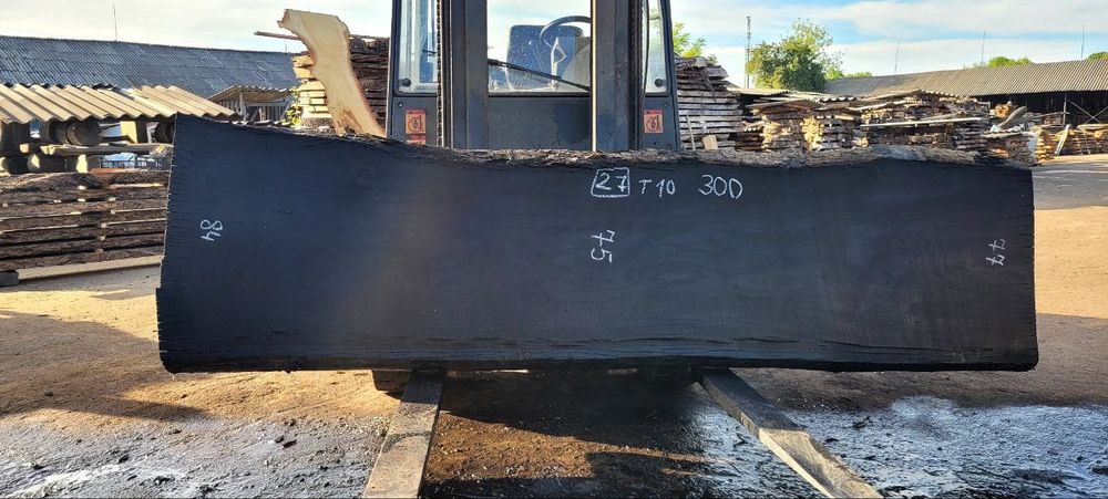 Морений дуб. Сляб дуба. Американський горіх. Слеб. Зріз. Спил. ДЗВОНИ