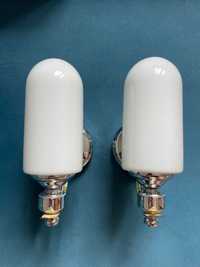 2 Lampy kinkiet białe
