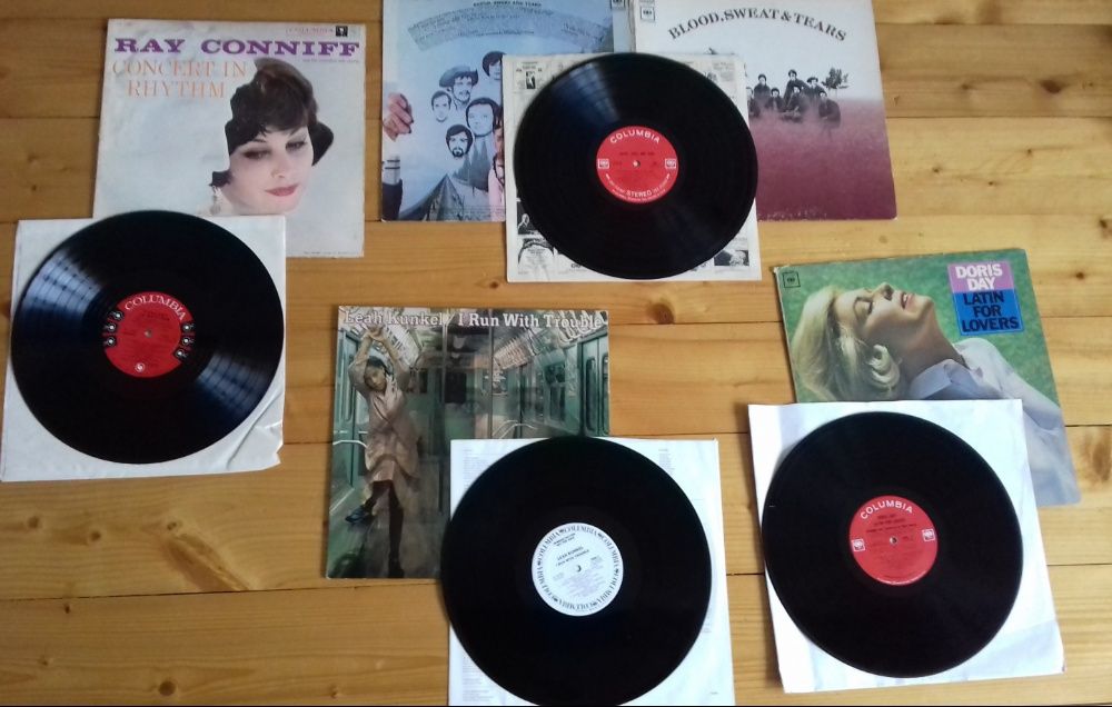 płyty winylowe z wytwórni Columbia