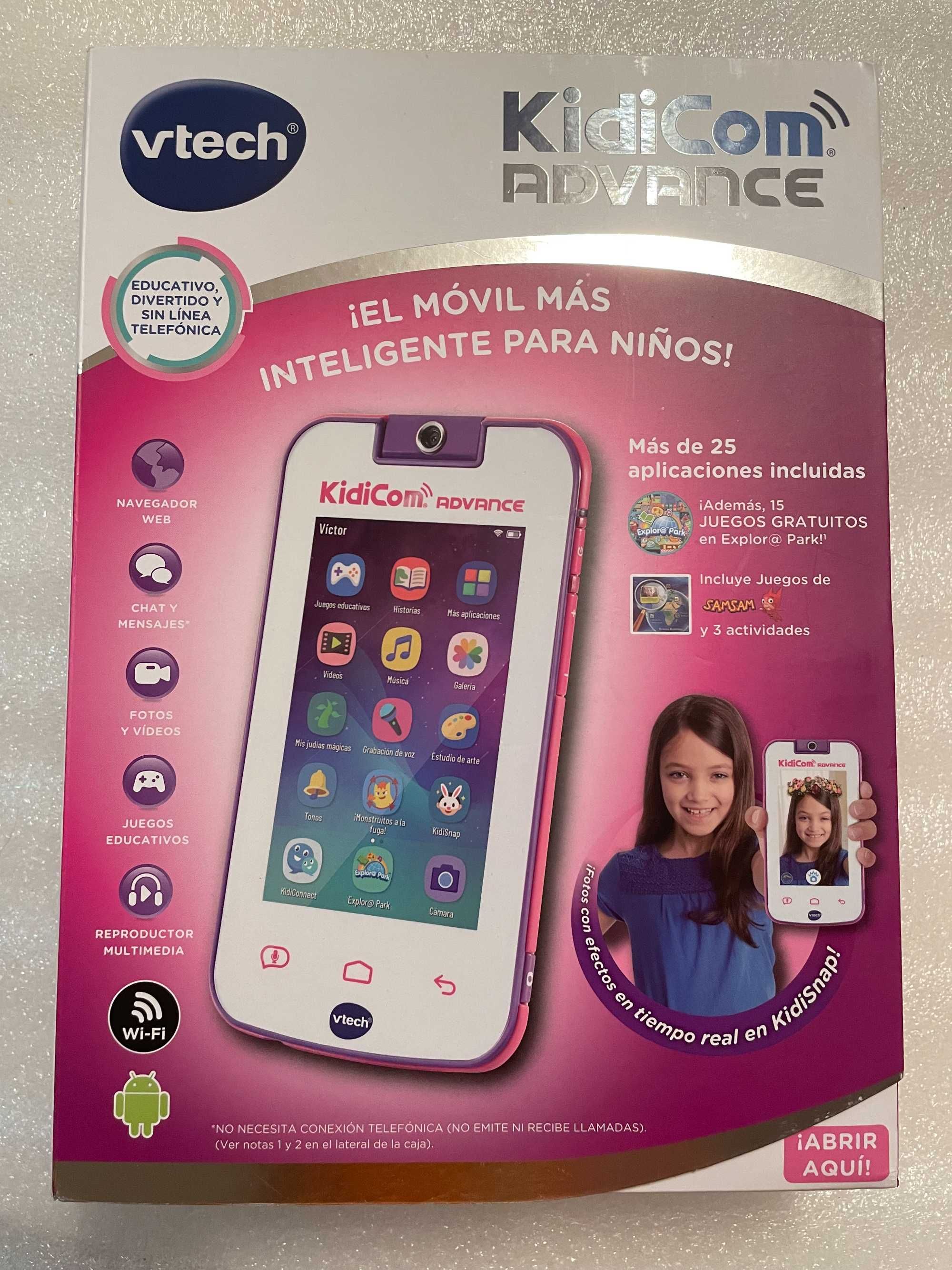 VTech Kidicom Advance smartphone / tablet dla dzieci, 5-calowy
