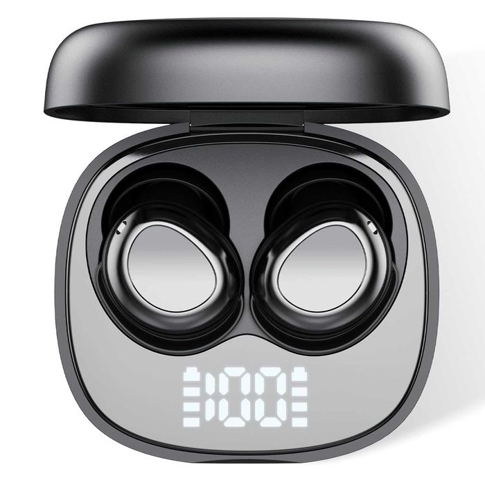 Nowe Słuchawki Bezprzewodowe Douszne Doubc Headphones S29 - Czarne