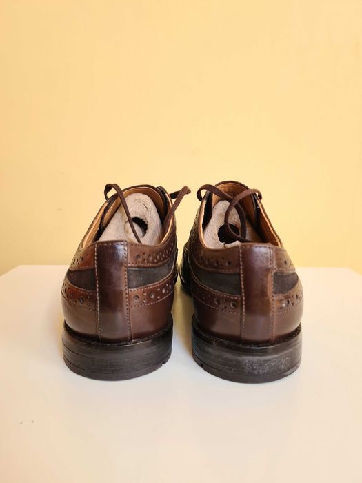 Buty eleganckie Półbuty Clarks Ronnie Limit 41,5 Skóra naturalna