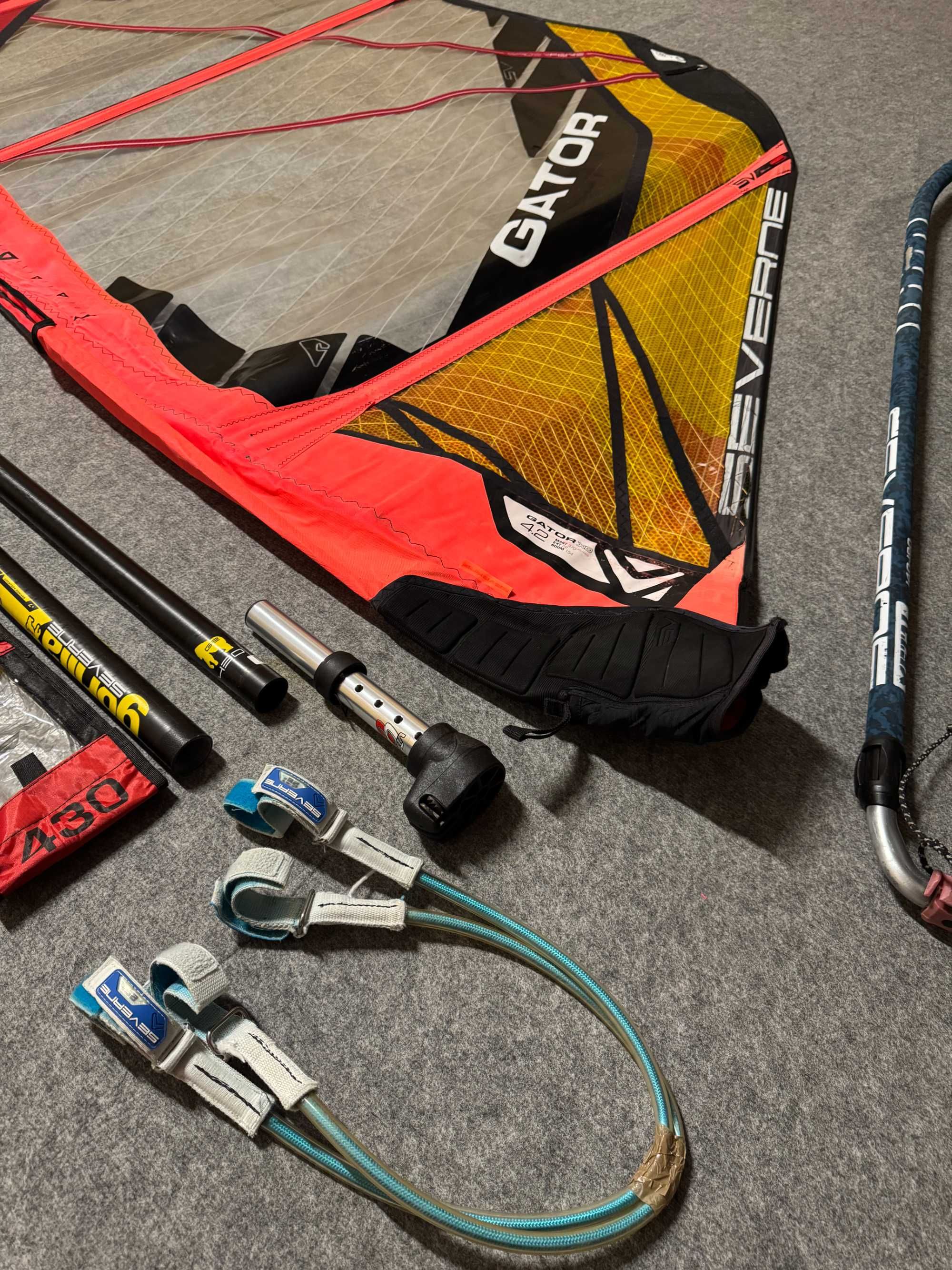 Fanatic Gecko LTD + Severne GATOR 2024 - zestaw windsurfing