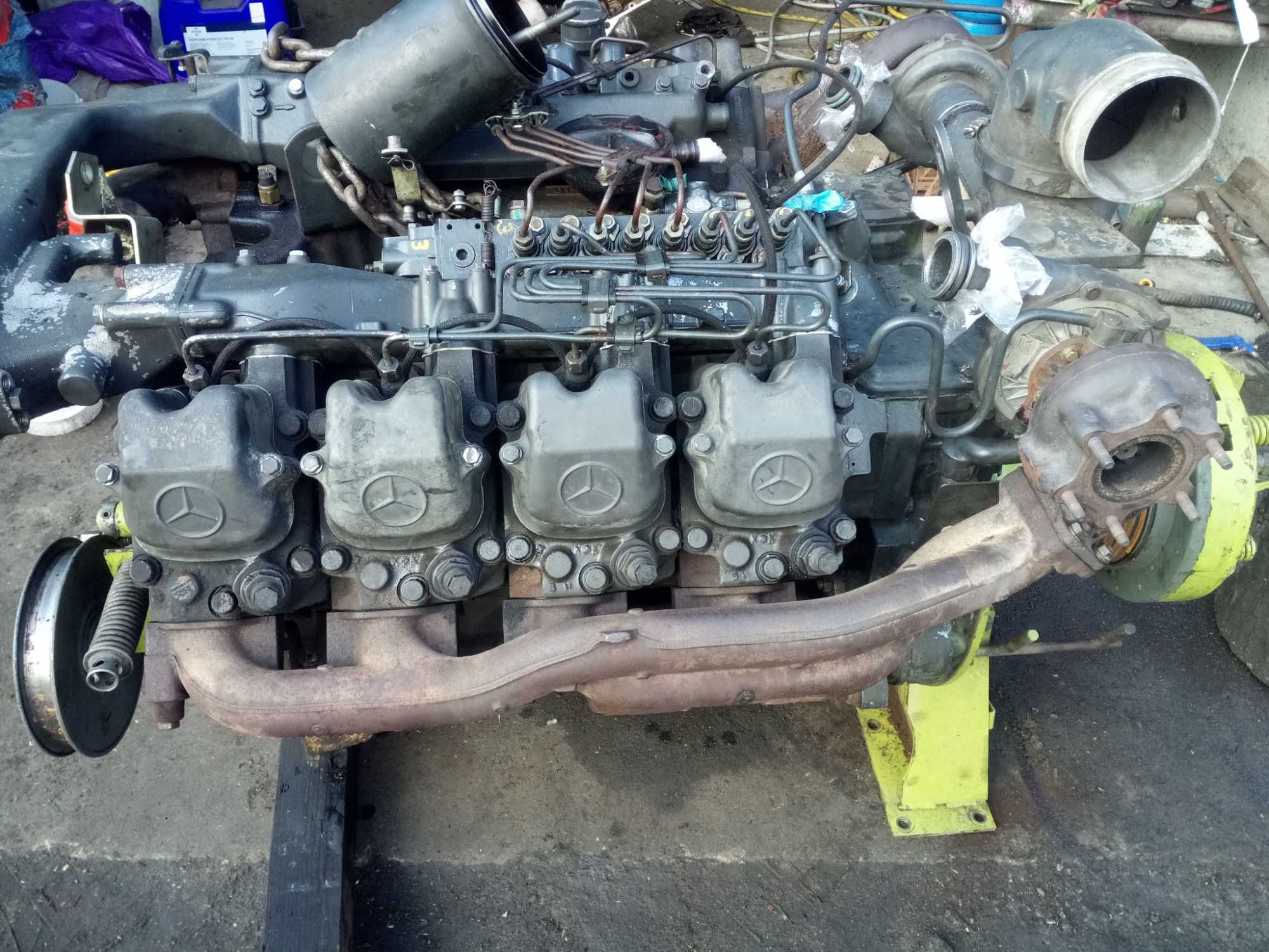 Cześći Silnik Mercedes V8 OM 402 LA ,om 442 Claas jaguar