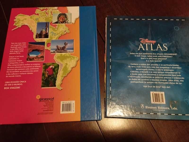 Dois Atlas infantis