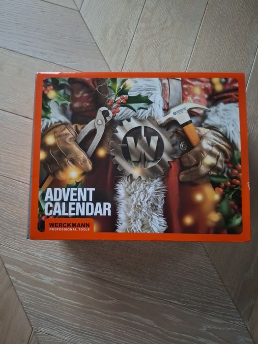 Kalendarz adwentowy z narzędziami Werckmann