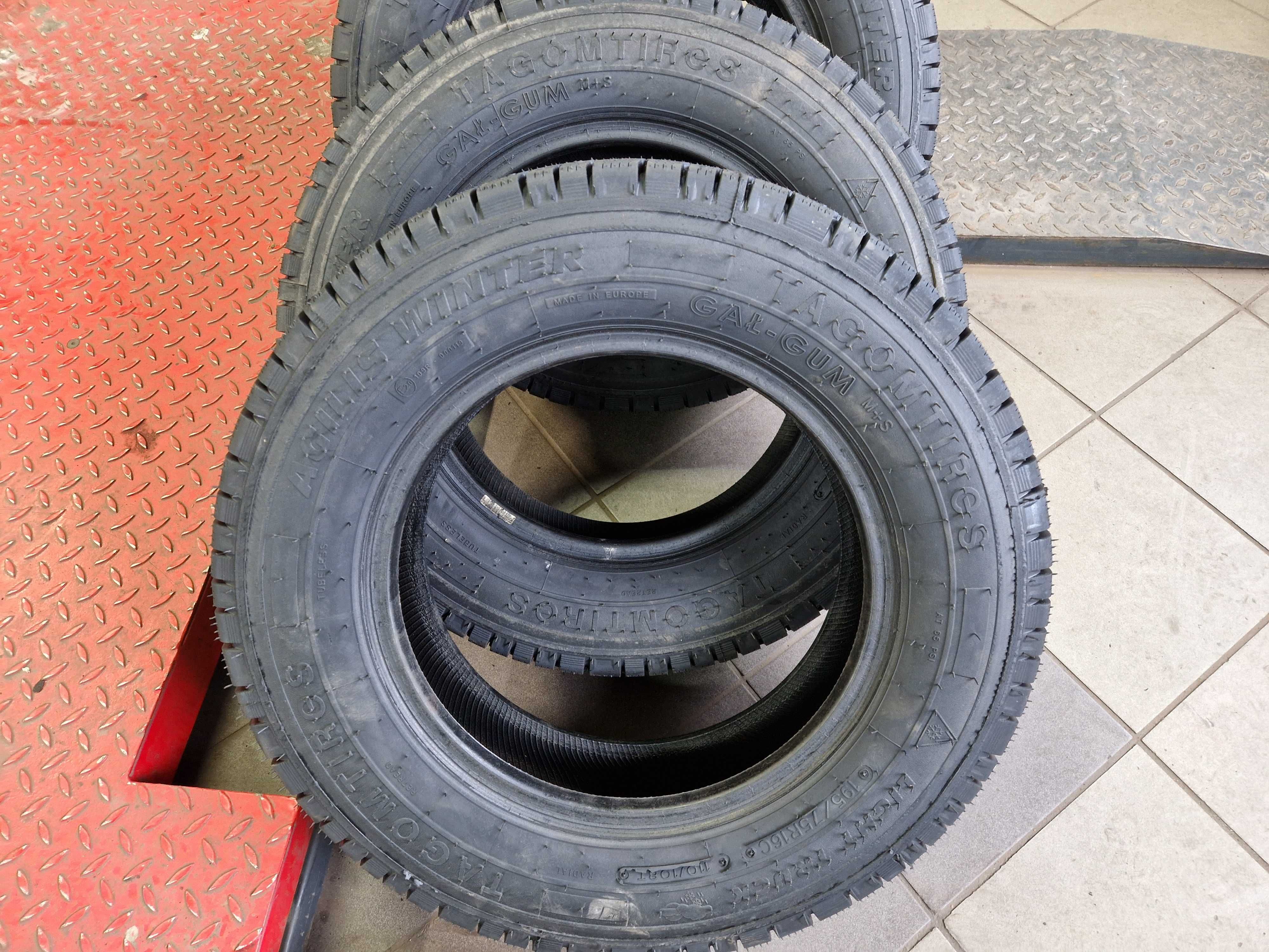 Opony 195/75R16c Bieżnikowane