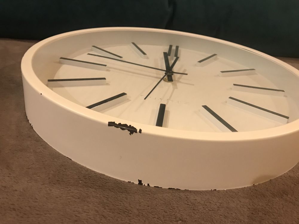Zegar ścienny Quartz duży