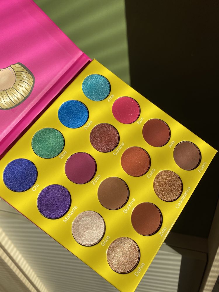JUVIA'S PLACE Masquerade Palette Mini Paleta Cieni