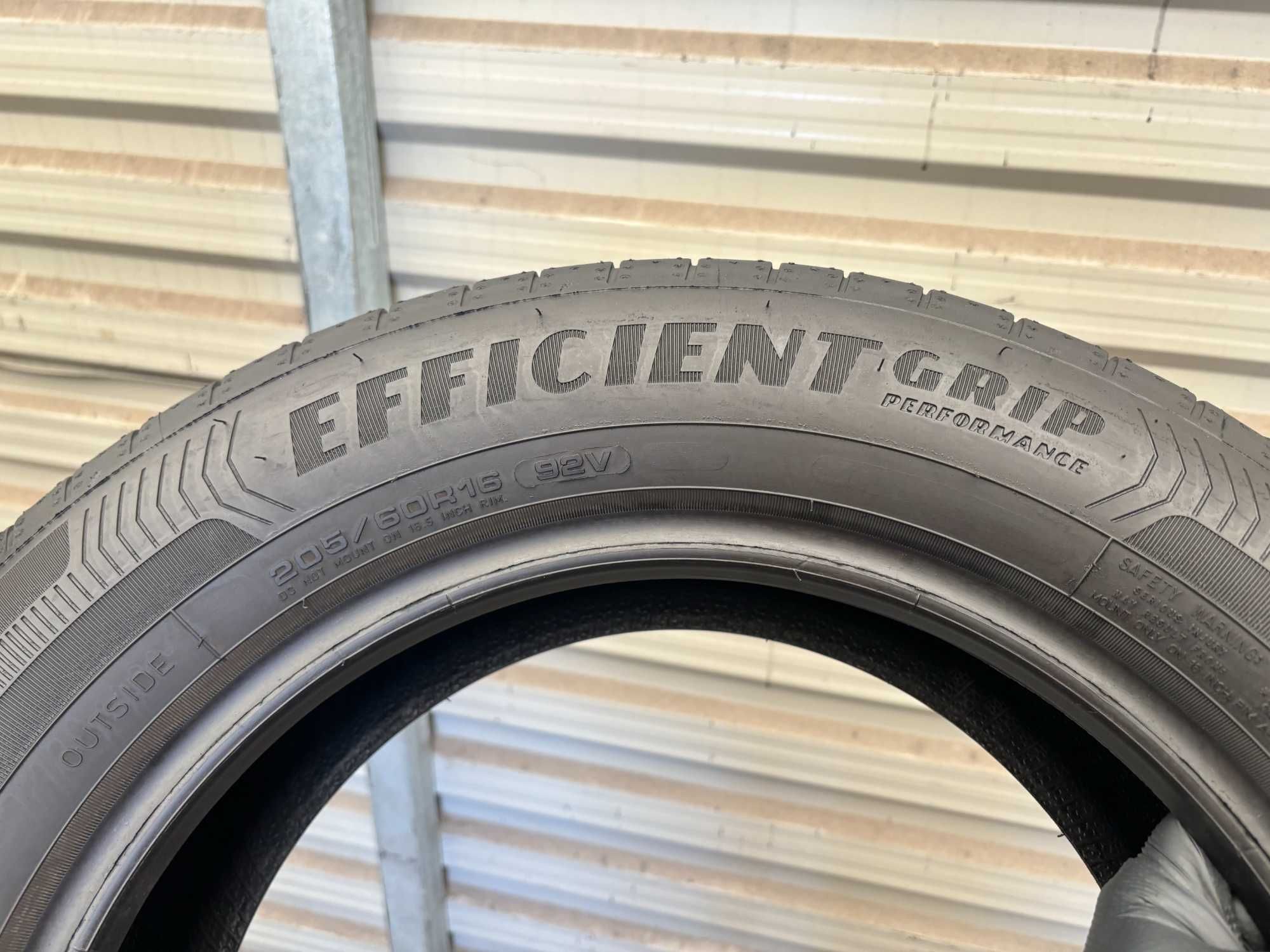 4szt letnie 205/60R16 GoodYear 7,2mm 2023r świetny stan! L6624 gwaranc