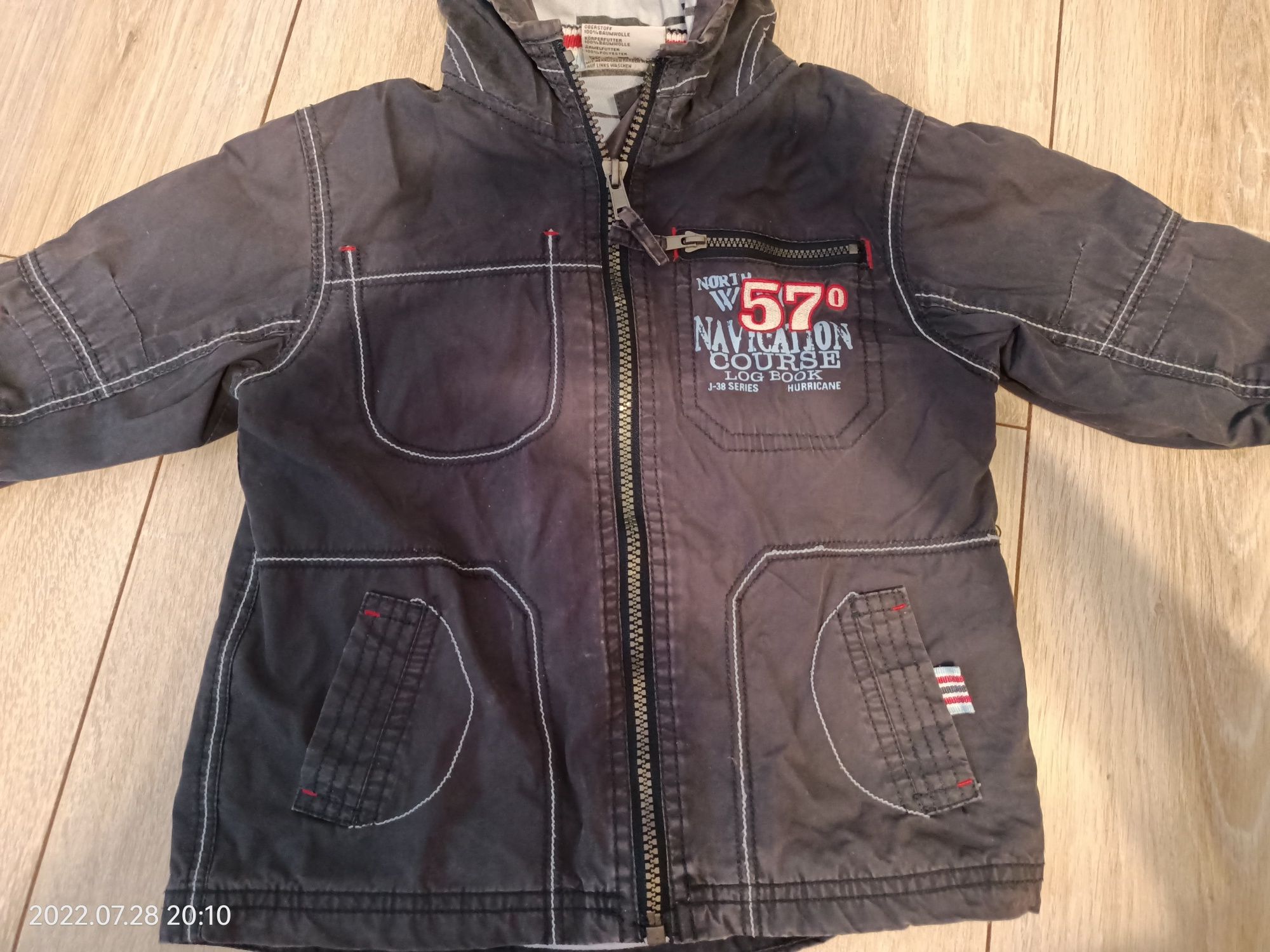Kurtka bawełniana wiosna/jesień r.92