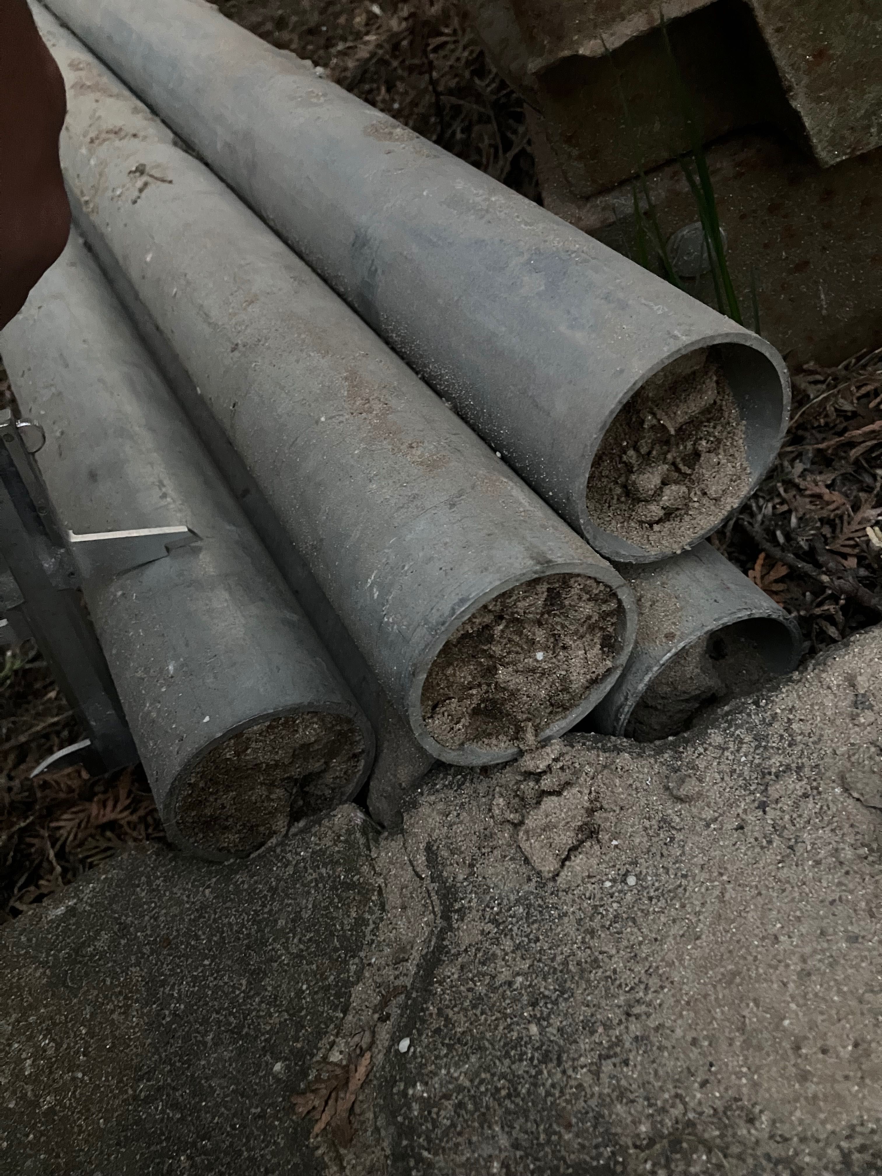 Rury ocynkowane na słupki fi 60x3 mm długość 4 m