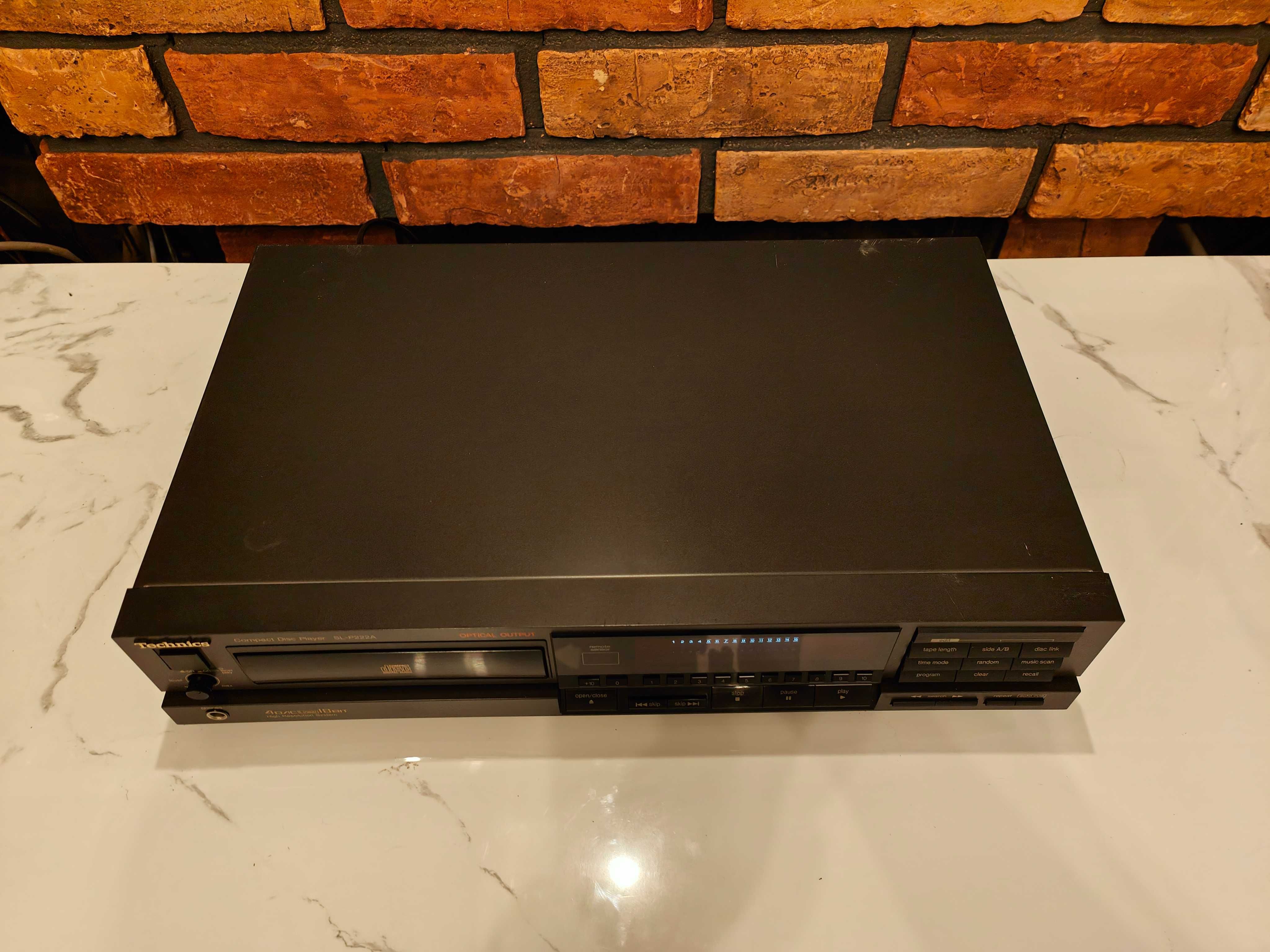 TECHNICS SL-P222A ! Znakomity odtwarzacz CD Vintage ! TOP