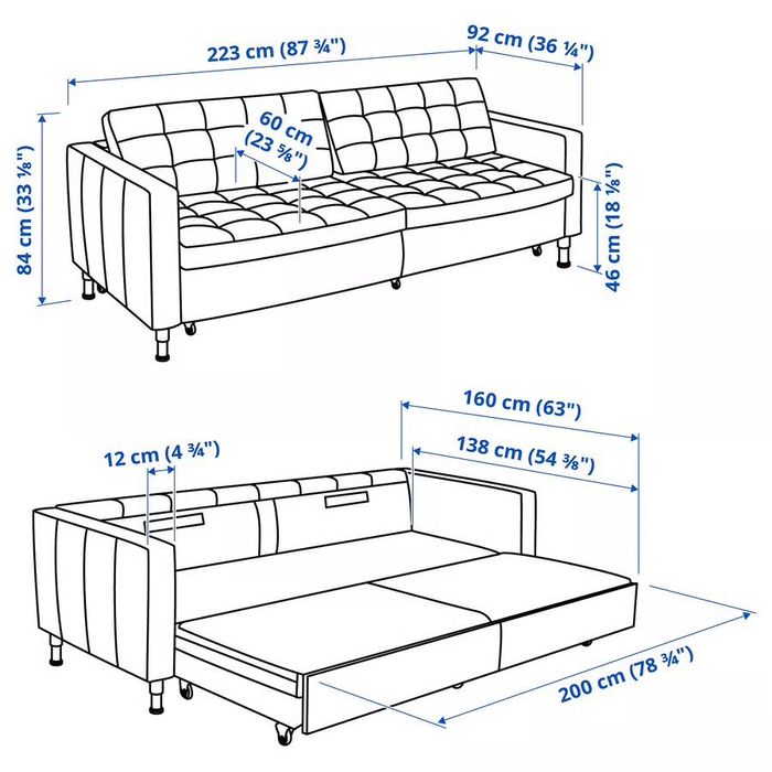 Oportunidade: SOFÁ-CAMA NOVO