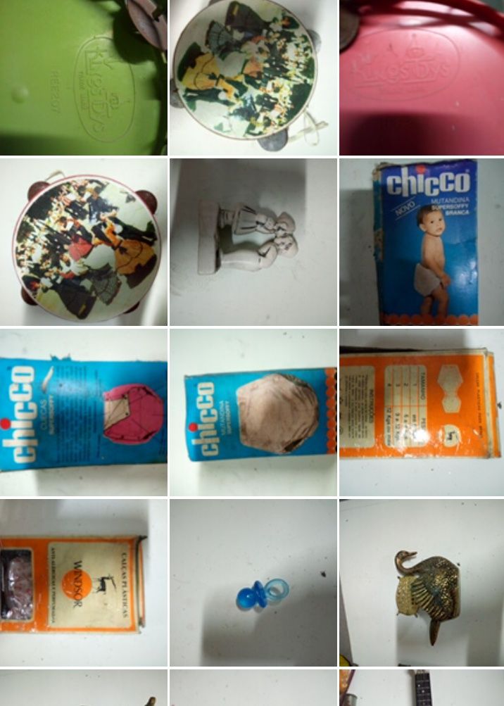 Diversos tazos, perfumes, brinquedos - Vintage