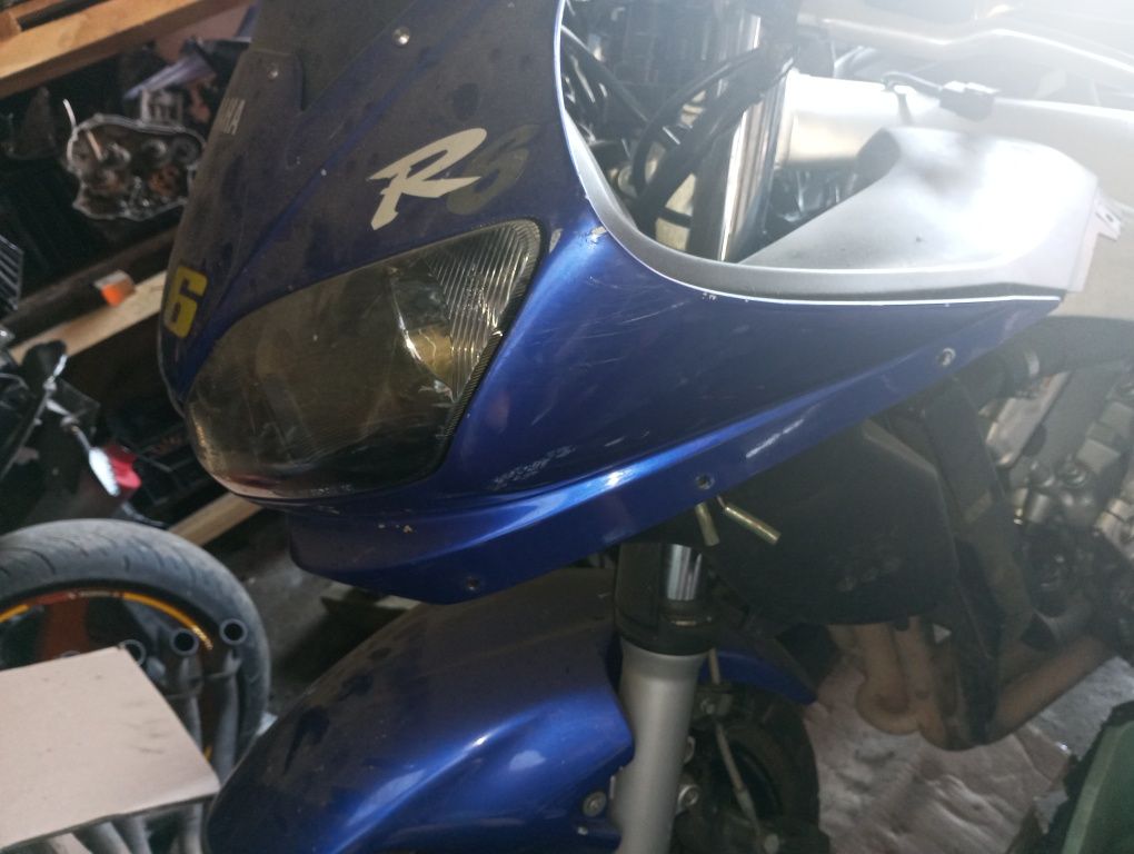 Części Yamaha yzf r6 rj03 98-02 bak lagi alternator sprzęgło ogon set