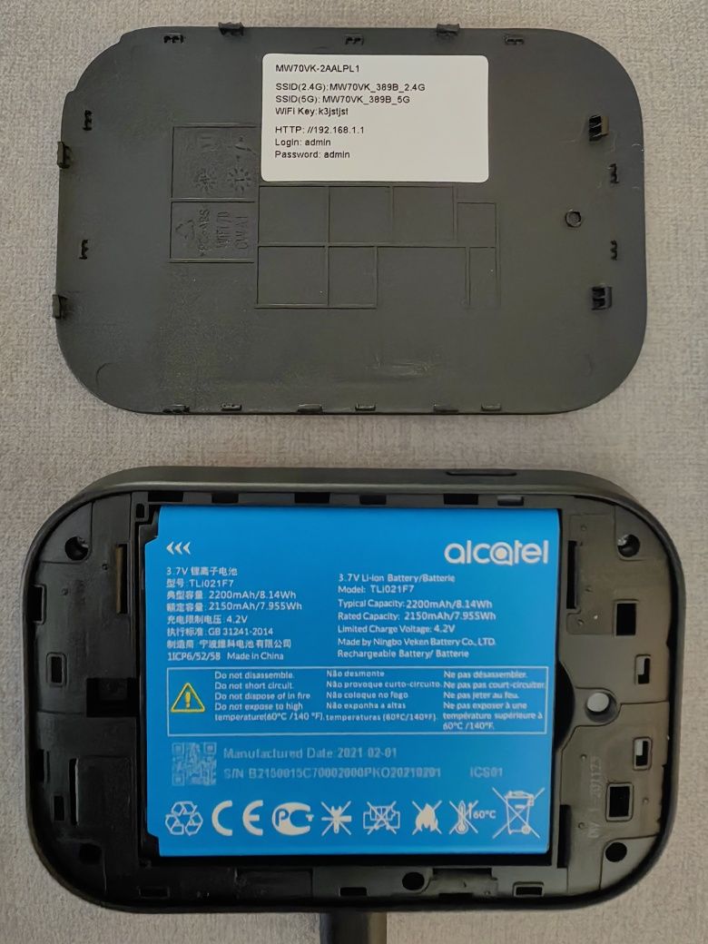 ALCATEL link zone 4G LTE CAT12 używany