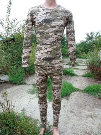 Натільна білизна утеплена військова термобілизна чоловіча зимова