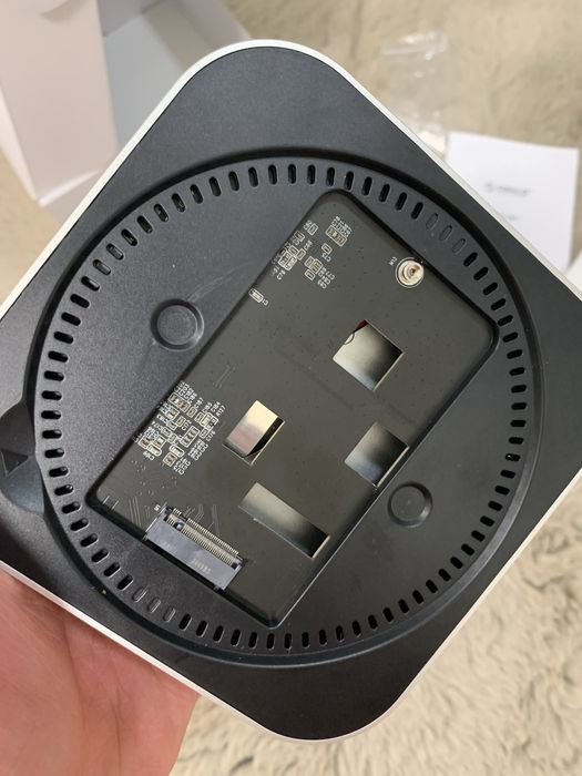 Док-станція Orico MiniLink 9-in-1 для Mac mini M4 (M49P-EU-SV-BP)