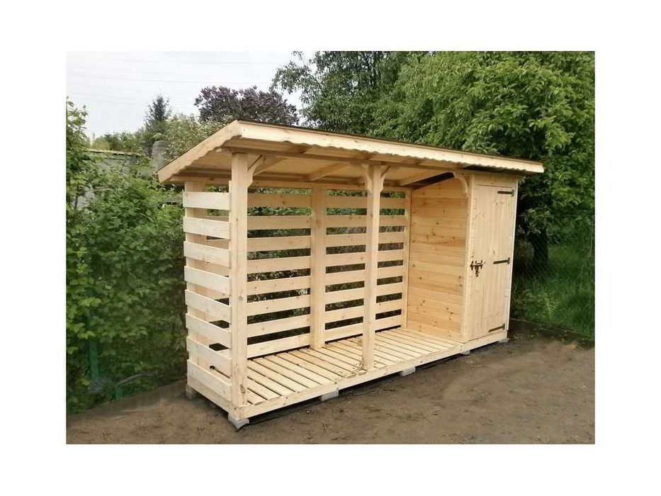 Dostępne od ręki! Drewutnia, składzik na drewno,domek drewniany,drewno