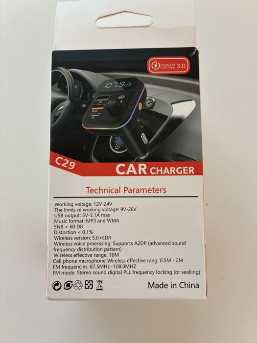 Bluetooth para Isqueiro do carro NOVO