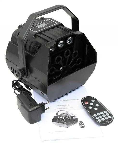 Wytwornica baniek E-Lektron B102 RGB+pilot bezprzewodowy