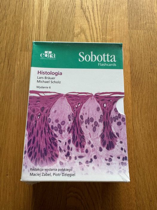 Sobotta Flashcards Histologia FISZKI z HISTOLOGII NOWE =OKAZJA=