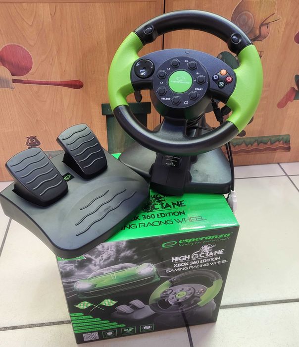 Kierownica Esperanza EG104 do PC, Ps3, Xbox 360