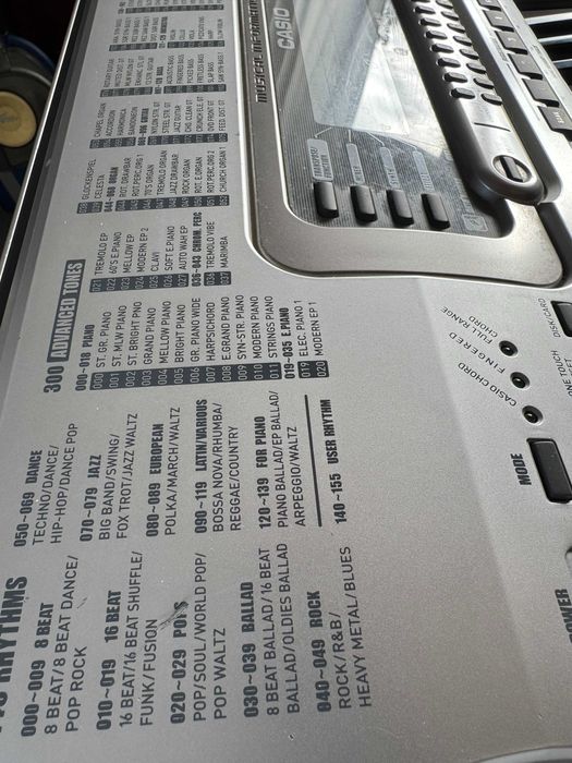 Keyboard Casio WK-3500