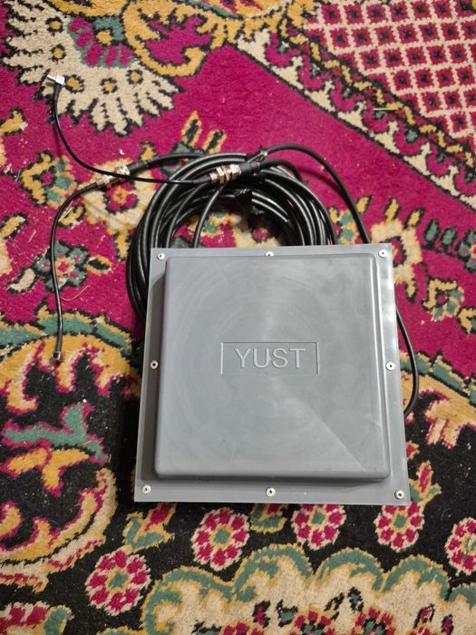3G/4G LTE MIMO антена Yust 2x15 dBi + кабель RG58 + перехідники TS9