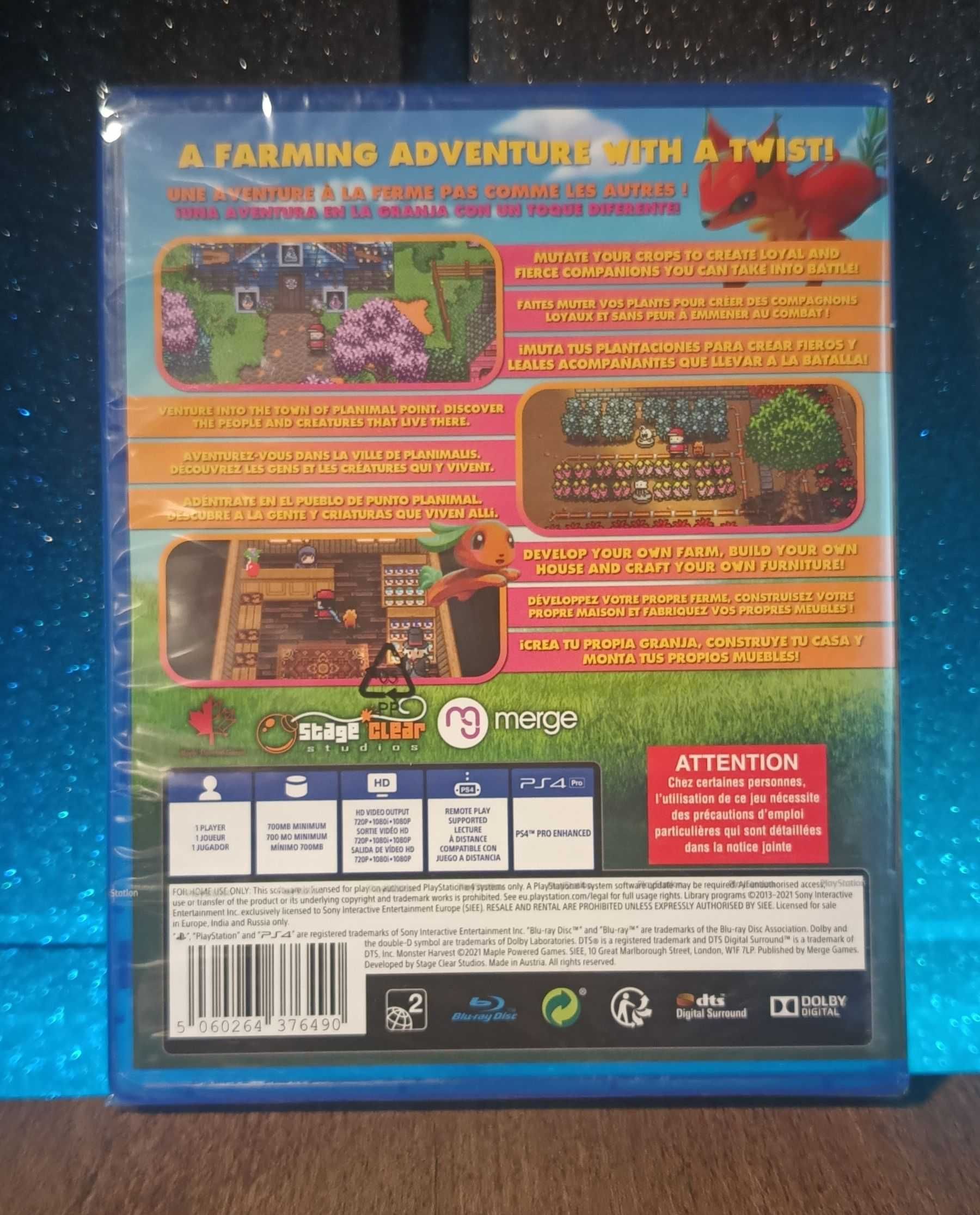 Monster Harvest PS4 / PS5 - RPG, symulator farmy w super stylu