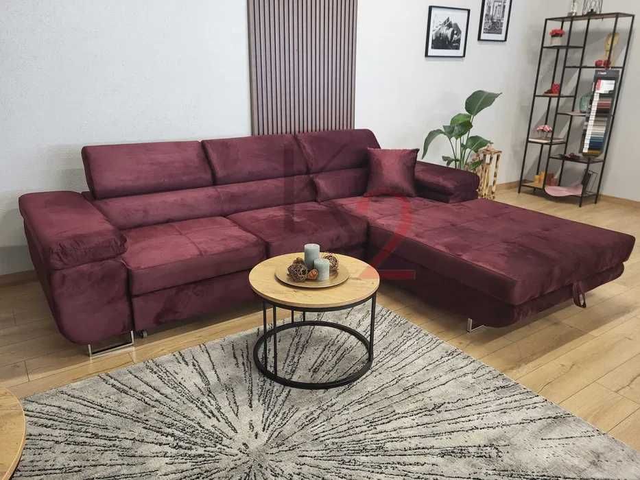 Naroznik Alex USB Kanapa Sofa Rogówka do salonu OD PRODUCENTA +GRATIS